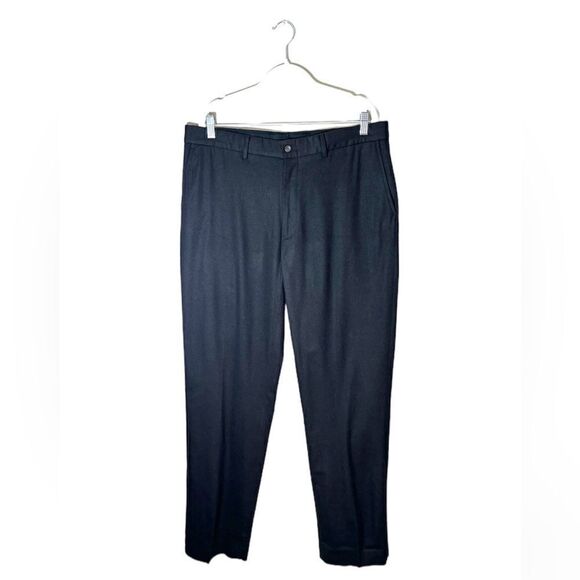 Polo by Ralph Lauren Wool Black Dress Pants Straight Size L - Picture 3 of 10